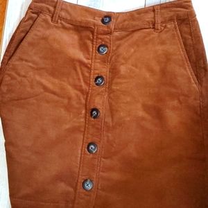 University Cordouroy Skirt